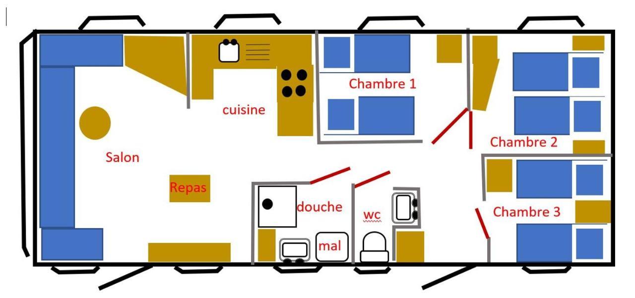 Mobilhome サン・ジャン·ド・モン エクステリア 写真